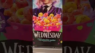 Enid Wednesday Cereal Drop at Publix! Howlin&rsquo; Confetti Cake Flavor & Limited Edition Box