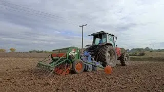 MASSEY FERGUSON 3125 + Lemken Zirkon 7/250 + Amazone D9 = Sjetva ječma  2022