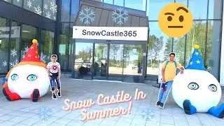 We Went To A Snow Castle!!!  (Kemi, Finland)