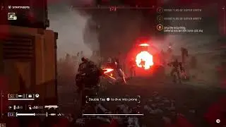 Helldivers 2 bot busting Cookout 