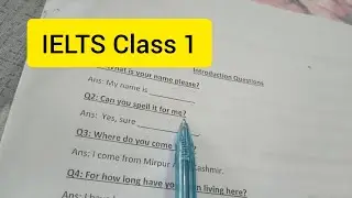 IELTSClass 1