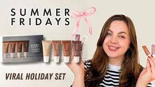 Обзор набора мини-бальзамов для губ Summer Fridays Neutrals Lip Butter Balm!