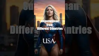 Superwoman from Different Countries #hero #ai #beutifull #women