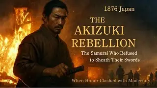 The Akizuki Rebellion &mdash; The Samurai Who Refused to Sheath Their Swords 1876