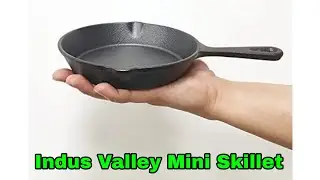 Indus Valley Mini Skillet Unboxing Video | Cast iron Mini Skillet | Debby Tube | Kitchen Utensils |