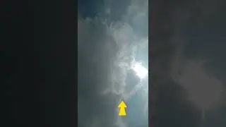 DETIK DETIK PENAMPAKAN SOSOK BERBEDA ⁉️ (AWAN ‼️) MISTERI, LANGIT 