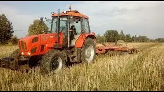 Talerzowanie po rzepaku!! U-R-S-U-S 1634 w akcji!! Prace pożniwane 2018