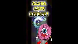 Alpha Gate Explained - Lightspeed Tutorial 60 seconds! Pixel FX Designer 2.0 + funny cartoon!