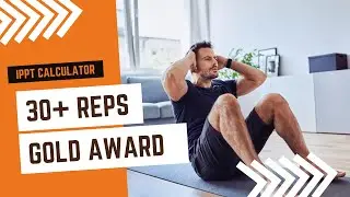 Sit Ups for IPPT Calculator