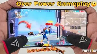 Full Map Free Fire Gameplay | iPhone 15 Pro Max | One-Tap Headshot | 2 Finger Claw
