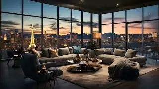 Las Vegas Luxury Highrise Condo Ambience - Lofi Jazz Hiphop Chill Beats