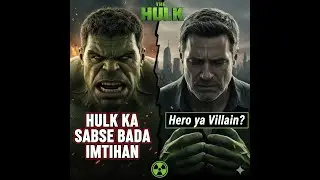 🟢 HULK &ndash; Ek Adhoora Insaan | Hero Ya Monster? | Cinematic AI Short Film