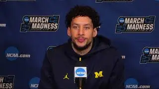 Brandon Johns Pre-Sweet 16 vs. Florida State Press Conference - Michigan Wolverines Basketball