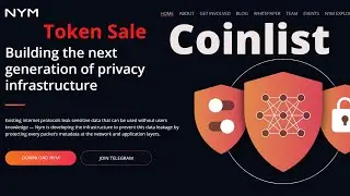 Coinlist Новый Token Sale NYM-Ответы на Quiz+Что Делать Дальше Если попал На Продажу (что нажимать )