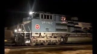 Union Pacific 1982 w/ Two Other Intermodals on the KCS