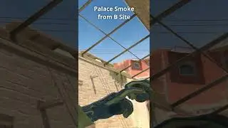 support A with this palace smoke from B site #cs2 #counterstrike2 #shorts