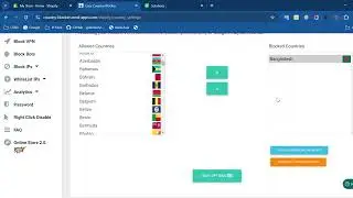 Easy Country Blocker Shopify App Overview (Bangla)