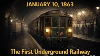 On January 10, 1863, the World&rsquo;s First Underground Railway Opened in London