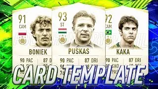 FIFA 20 GFX PACK | CONCEPT ICON CARDS TEMPLATE - FULLY EDITABLE | ONLY &pound;1.50