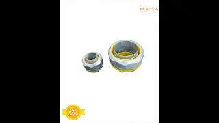 Liquid Tight Straight Connector Available 1/2, 3/4, 1, 1 1/4, 1 1/2, 2