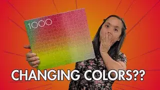 Quick Review: Changing Colours 1000pc Puzzle | Gorgeous & Challenging Lenticular Surface