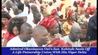 ADMIRAL OKANLAWON ONI SON'S WEDDING