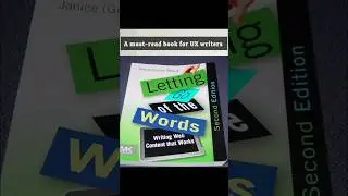 Don't miss this book if you are a UX writer #uxwriting #books #contentdesign #uxlearning