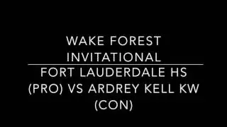 Fort Lauderdale HS против Ardrey Kell KW Wake Forest 2016 Финал