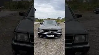 W126 (Coupe) 560 SEC V8🇬🇪  #80smusic #automobile #retroclassics #music #drift