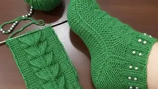 Beautiful Hand Knitting Woolen Ladies Socks Design for Winter