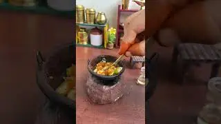 Miniature chicken Curry 🔥😍Mini Cooking  #shorts #miniaturecooking #viral