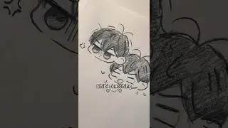 Chibi sketching✨#shorts #art #drawing #fyp #viral #lyrics