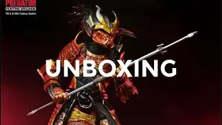 NECA Samurai Predator action figure unboxing