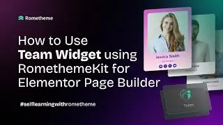How to Use Team Widget Using RTMkit Addons for Elementor