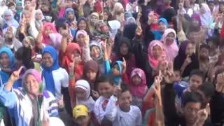 Ribuan Warga Antusias Turun Ke Jalan Ikuti Jalan Santai Bersama HBA