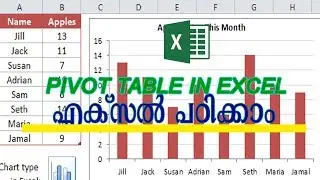 M.S EXCEL PIVOT TABLE MALAYALAM