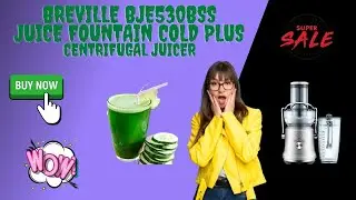 Breville BJE530BSS Juice Fountain Cold Plus Centrifugal Juicer