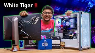 Project White Tiger... Your Dream Gaming PC Setup !! 😎❤