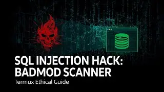 Termux Web Hacking: BadMod Ethical SQL Injection Scanner Guide