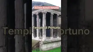 Ancient Roman Temples #shorts #history #architecture #rome #temple