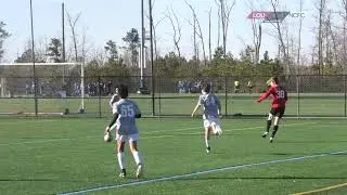 Highlights from Loudoun U13 ECNL Boys - Jefferson Cup Game 2 vs  NCFC South Academy, Spring 2021