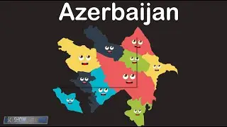 Azerbaijan Geography (Fully animated!)