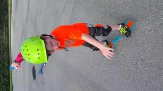 How to ride a Ripstik - Twins Learned in Three Days!!