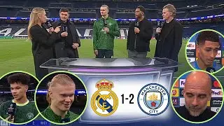 Real Madrid vs Man City 1-2 Post Match Analysis | Haaland, O'Reilly, Guardiola, Bellingham Reactions