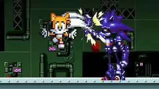 Sonic and Tails vs Mecha Sonic
