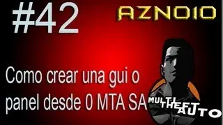Como crear una gui o panel desde 0 MTA SA