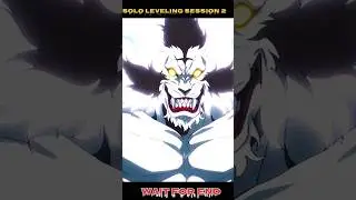😱😱solo leveling session 2#anime #shorts