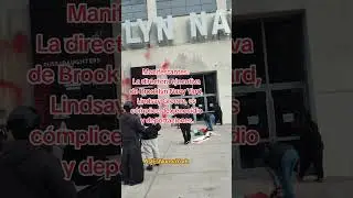 As&iacute; es una protesta en Nueva York