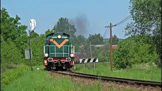 SU42-536 z TLK Połoniny i Bieszczady na wagonach do Zagórza! Majówka '24