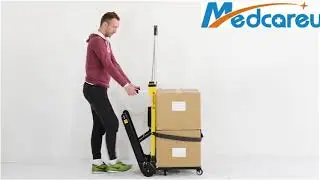 DW-11A Powered Electric Stair Climbing Trolley Hand Cart For Heavy cargos